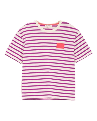 My Jewellery STREEP SHIRT PAARS WIT