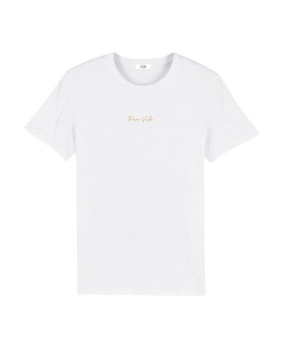 Gossip T-SHIRT PURA VIDA WIT