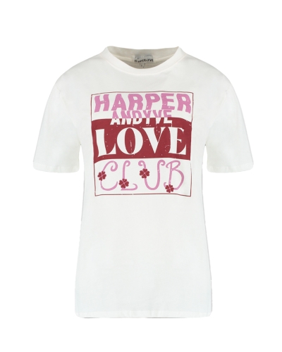 T-SHIRT LOVECLUB WIT