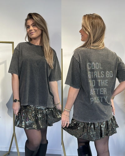 Refined Department T-SHIRT MAGGY GRIJS