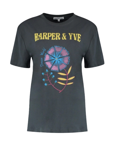 Harper & Yve T-SHIRT DREAMWORLD GRIJS