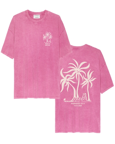 T-SHIRT TAKE A BREAK ROZE