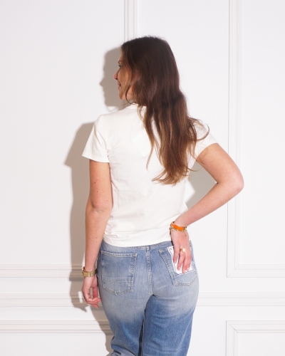 T-SHIRT ZOE ECRU