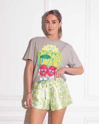 Harper & Yve T-SHIRT ENDLESS SUMMER GRIJS
