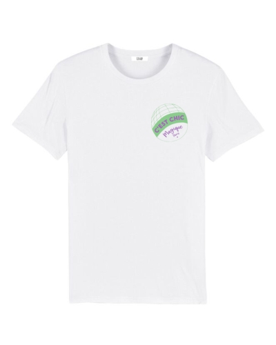 T-SHIRT MAGIQUE WIT/LILA