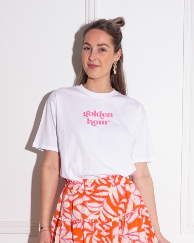 Gossip T-SHIRT GOLDEN HOUR WIT