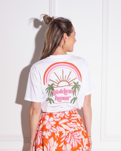 T-SHIRT GOLDEN HOUR WIT