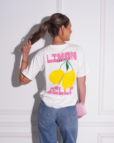 Gossip T-SHIRT LIMONCELLO WIT