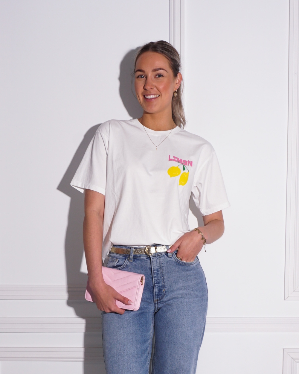 T-SHIRT LIMONCELLO WIT