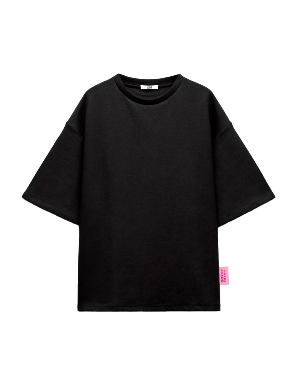 T-SHIRT COMFY CLUB ZWART