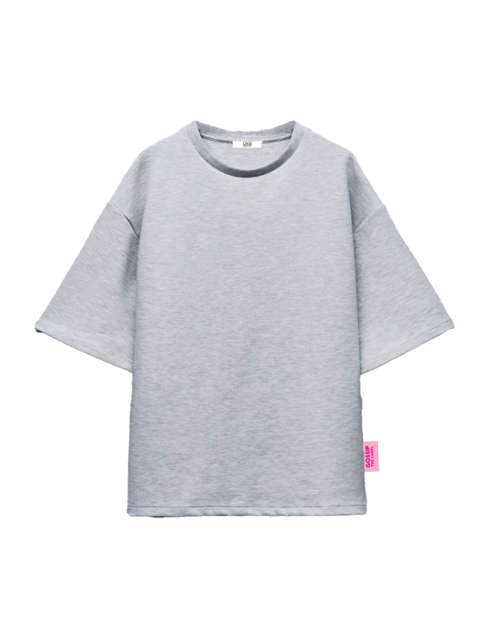 T-SHIRT COMFY CLUB GRIJS