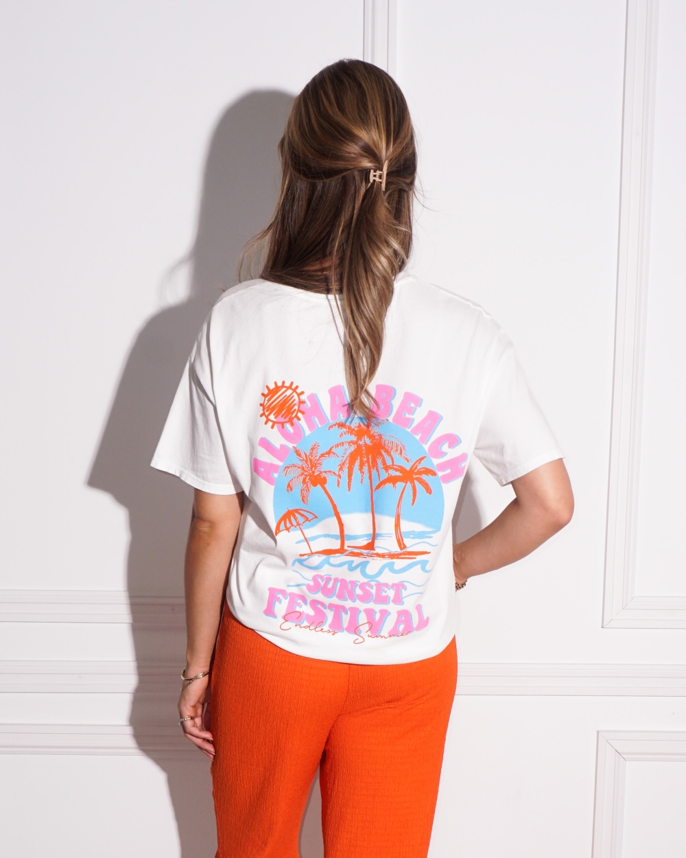 T-SHIRT ALOHA WIT