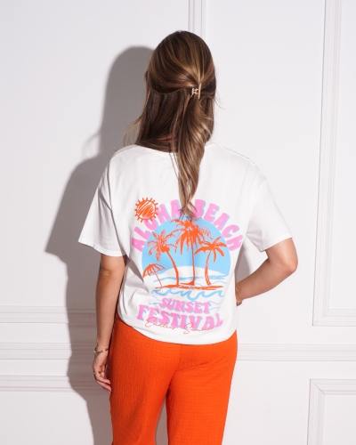 Gossip T-SHIRT ALOHA WIT