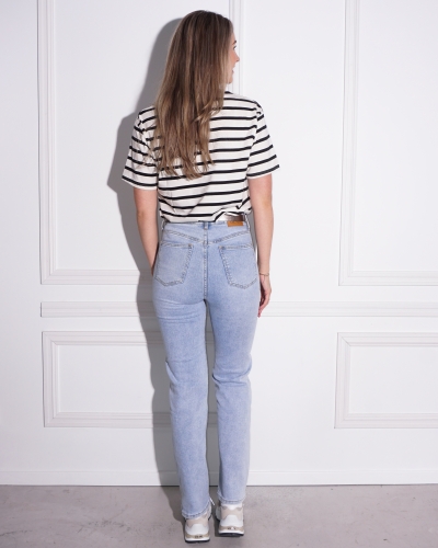 T-SHIRT AMOUR STRIK GESTREEPT