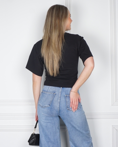 TSHIRT ASHA ZWART