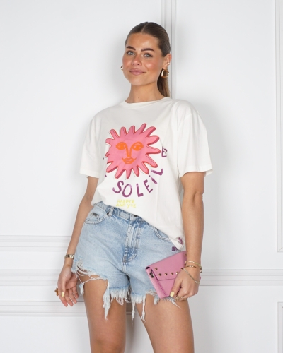 Harper & Yve T-SHIRT LESOLEIL ECRU
