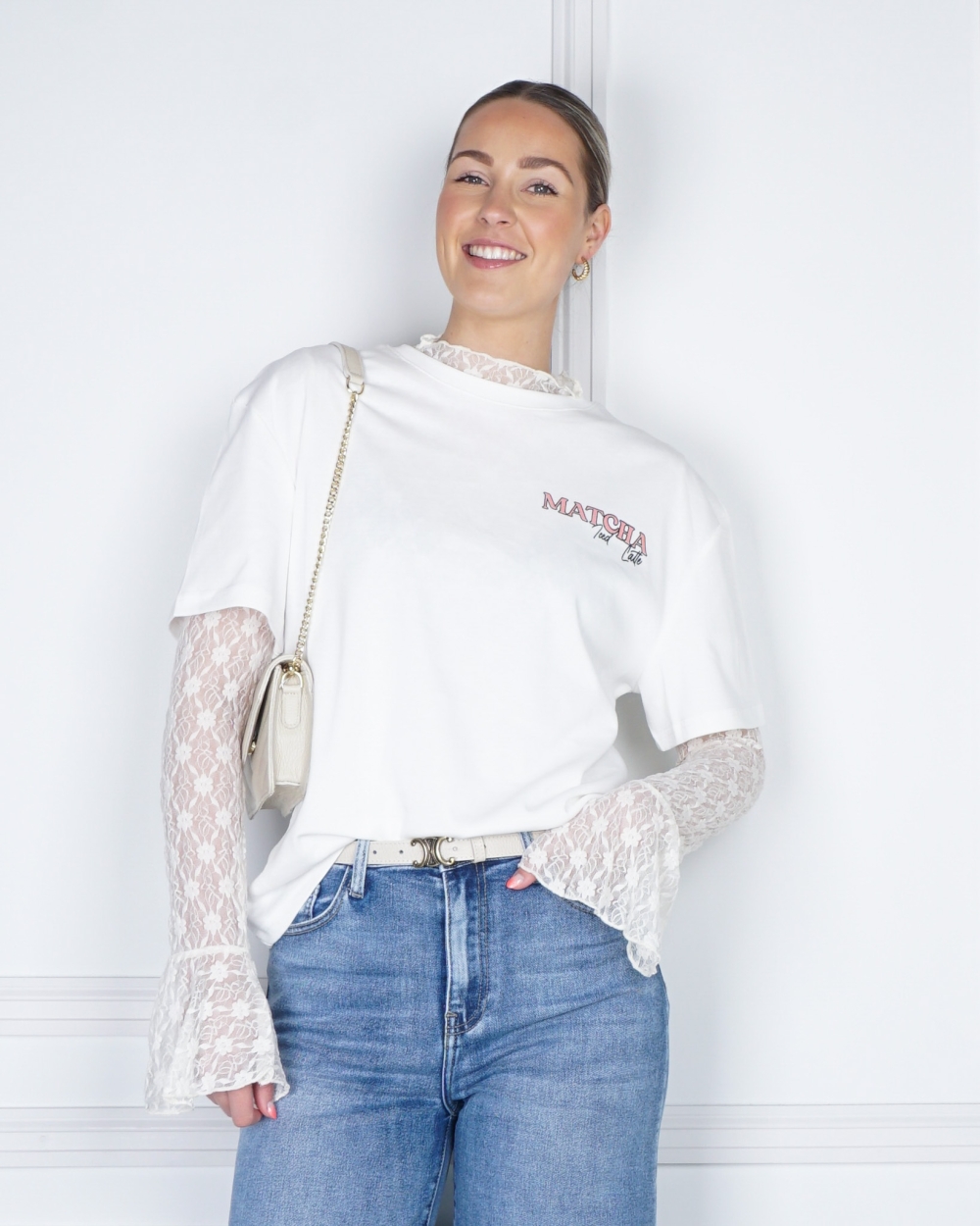 T-SHIRT LISA MATCHA WIT