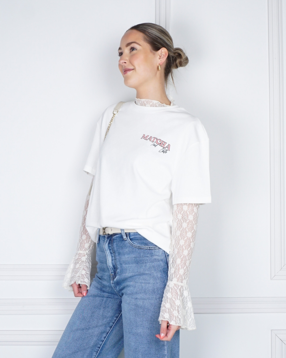 T-SHIRT LISA MATCHA WIT
