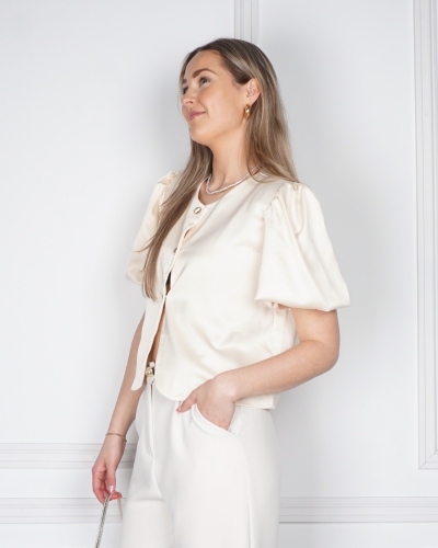 Gossip TOP DIONE ECRU