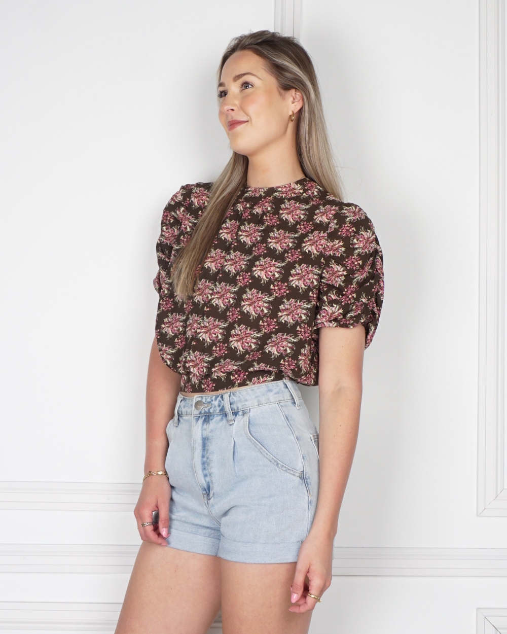 TOP OLIVA BRUIN/ROZE