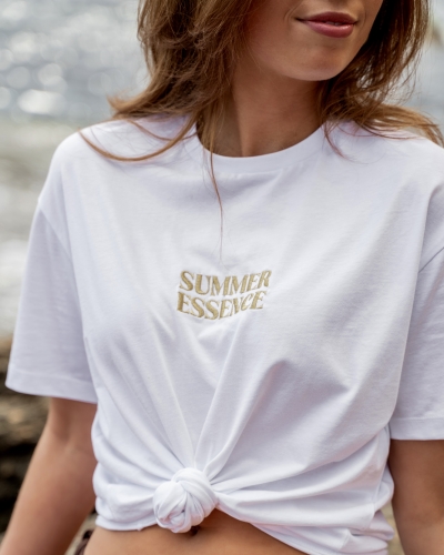 T-SHIRT SUMMER ESSENCE WIT