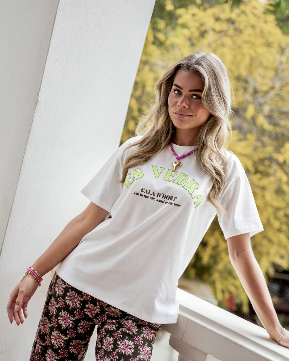 T-SHIRT ES VEDRA ECRU