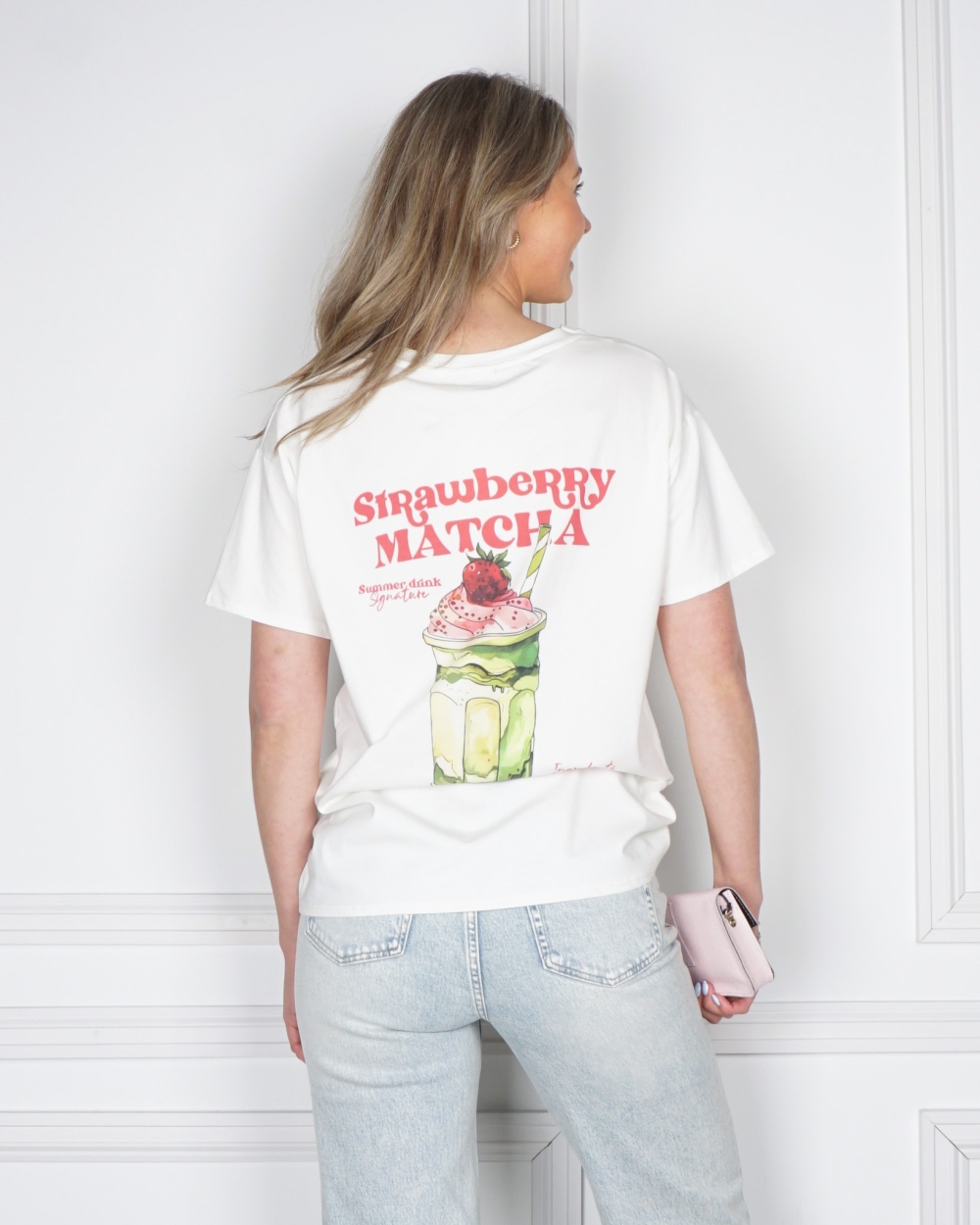 T-SHIRT MATCHA STRAWBERRY