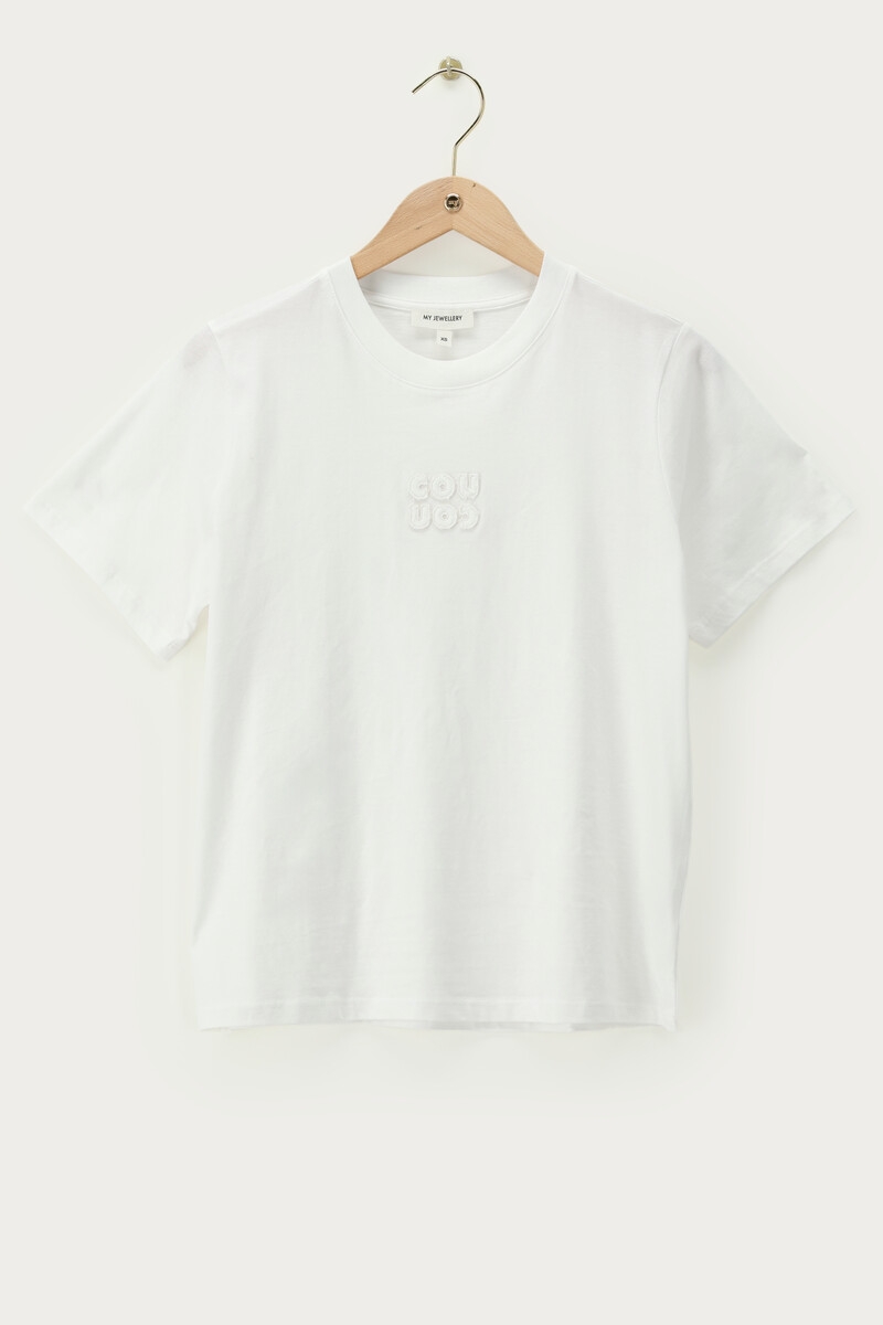 COUCOU PATCH TEE WIT