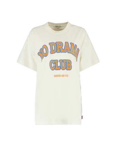T-SHIRT NO DRAMA CLUB ECRU