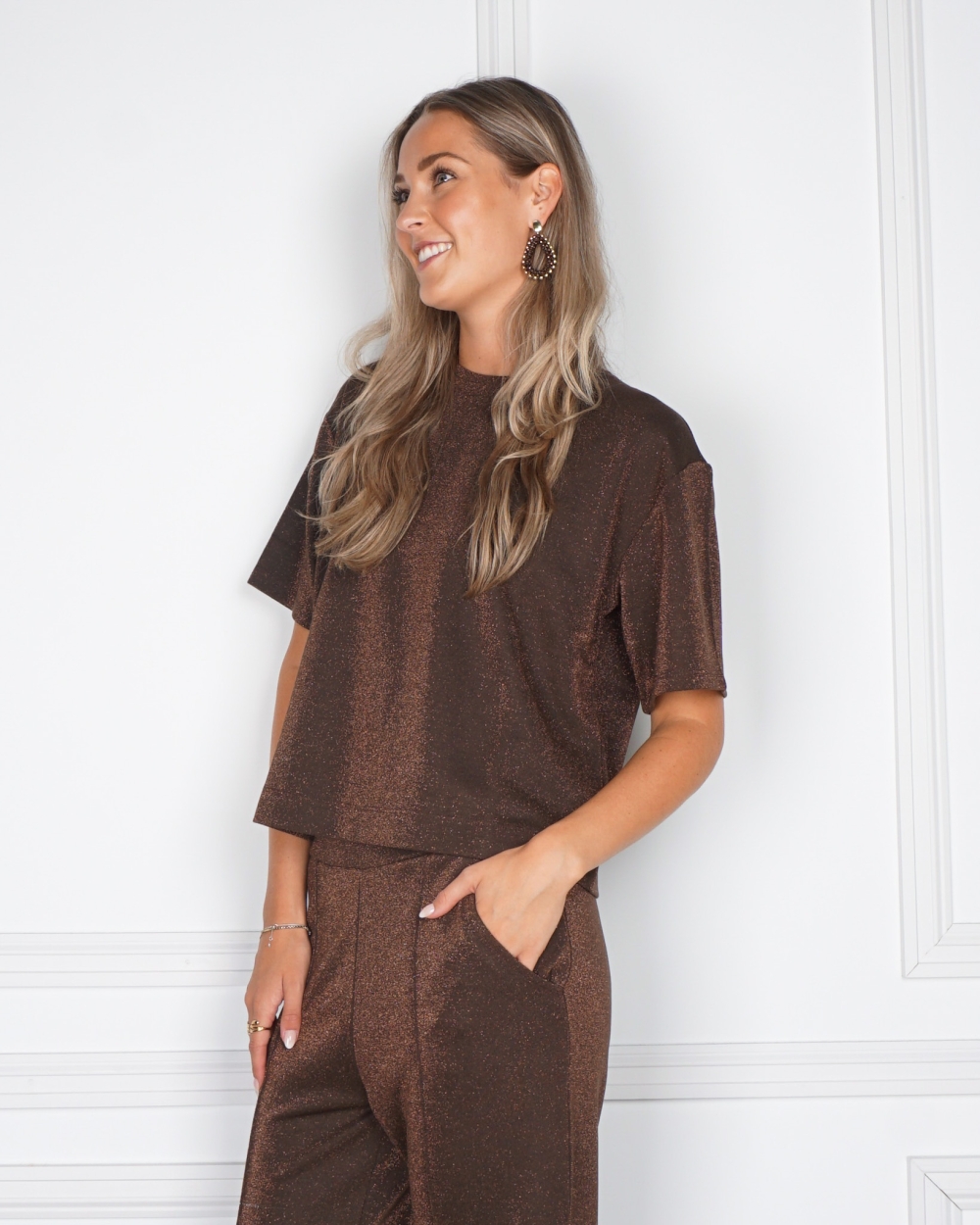 HILLY TOP LUREX BRUIN