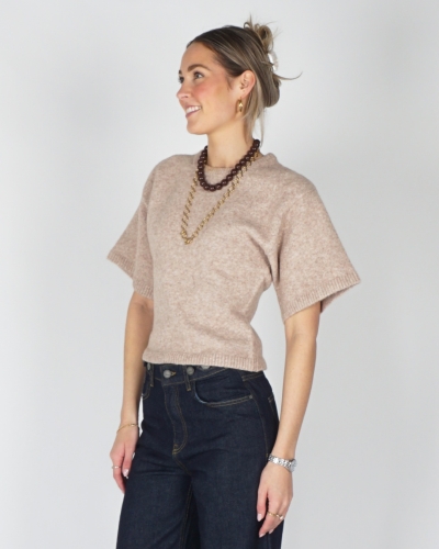 Neo Noir TOP ASHA KNIT BEIGE