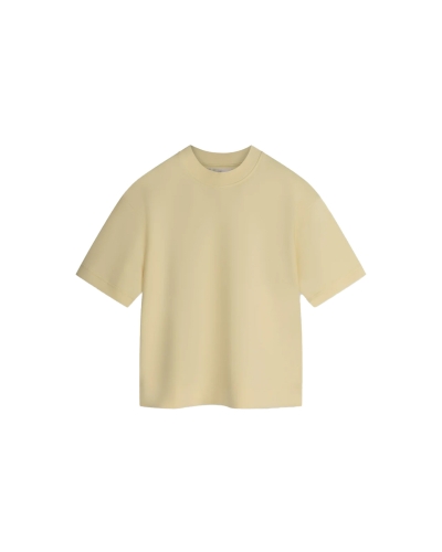 T-SHIRT RAE LICHT GEEL