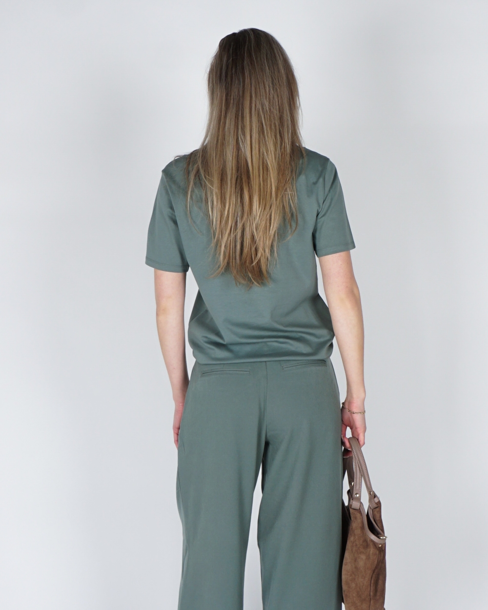 T-SHIRT MILEA ICON GROEN