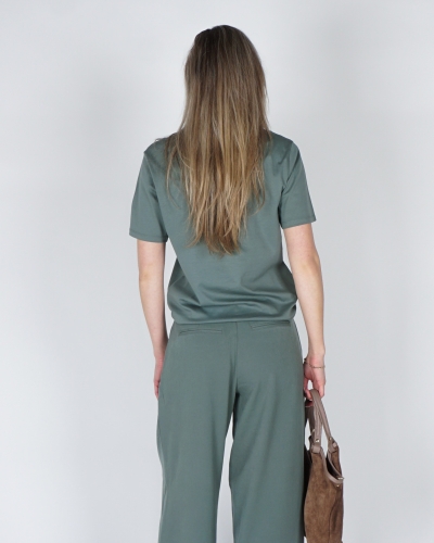 T-SHIRT MILEA ICON GROEN