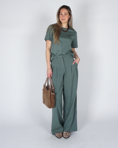 T-SHIRT MILEA ICON GROEN