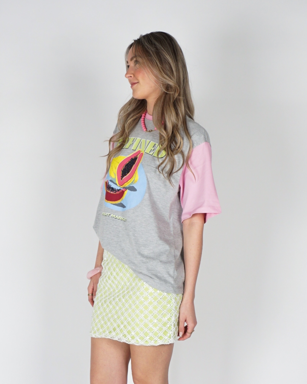 OVERSIZED T-SHIRT LOUI GRIJS