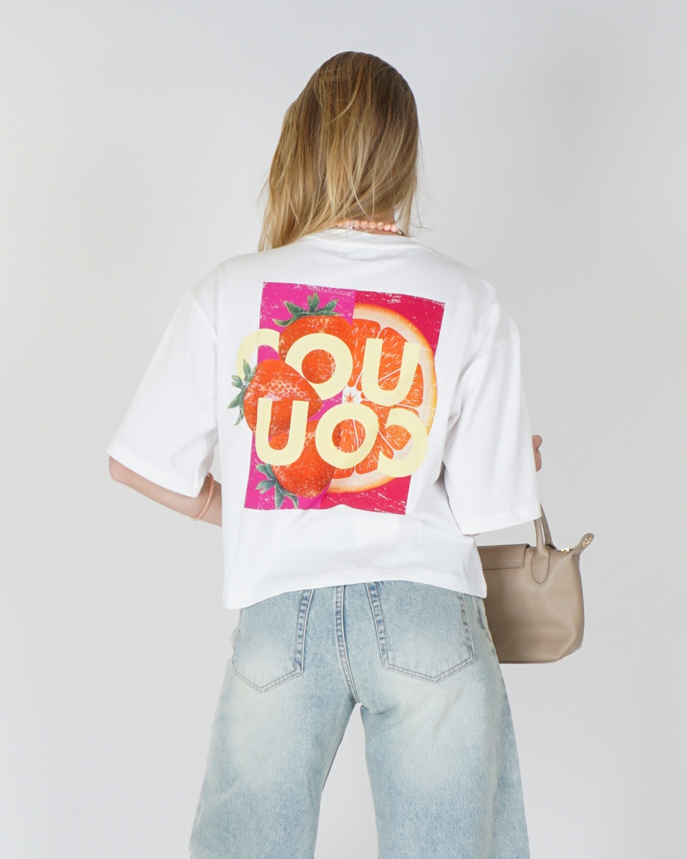 T-SHIRT MET FRUIT PRINT 