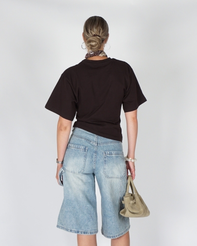 BOXY T-SHIRT ALIRA BRUIN