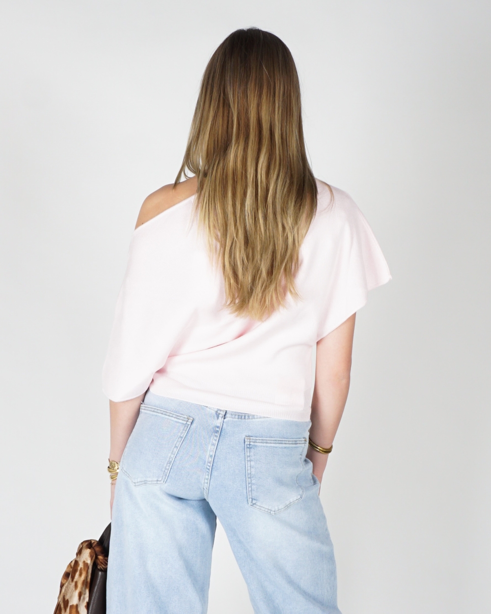 ONESHOULDER TOP TRIJNTJE LICHTROZE