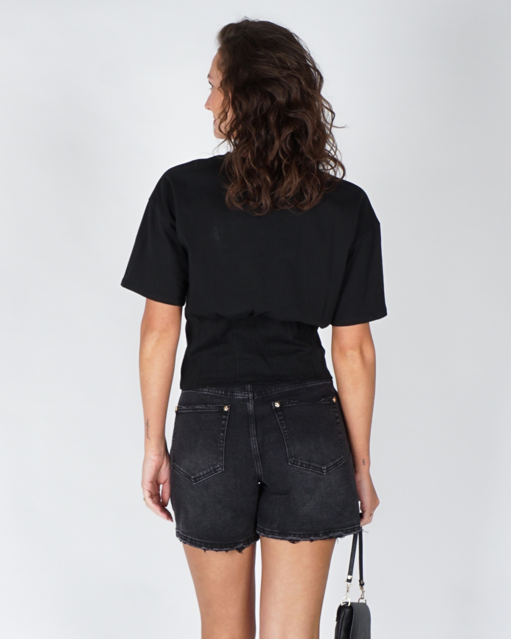 T-SHIRT KADANCE ZWART