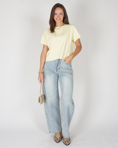 SHIRT ROSANNE GEEL