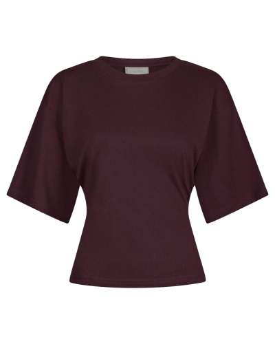 Neo Noir TSHIRT ASHA Bordeaux