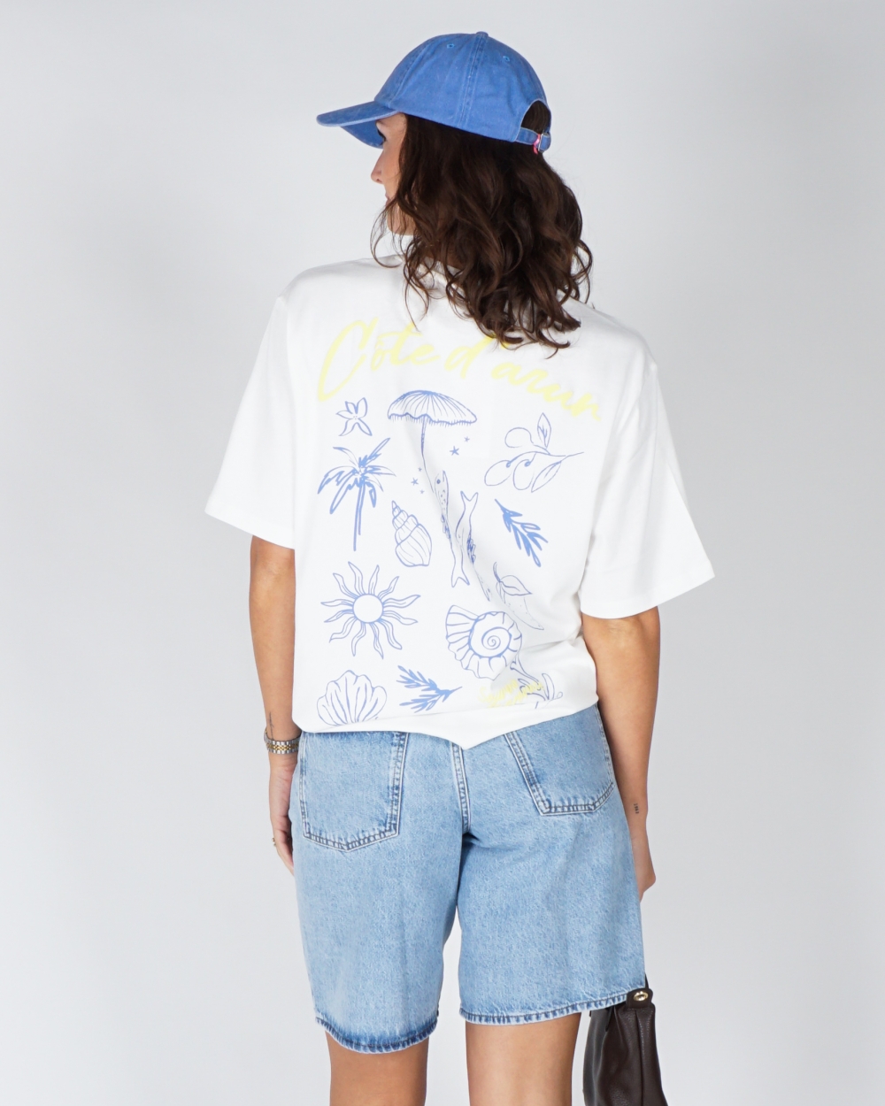 T-SHIRT COTE D'AZUR WIT