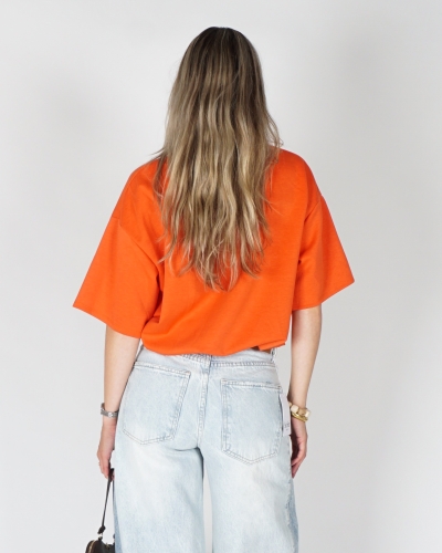 BALLON SWEAT T-SHIRT ORANJE