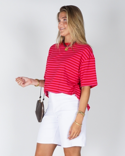 Gossip N10060 GESTREEPT T-SHIRT LOEWIE