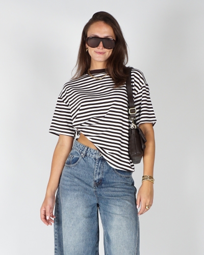 Gossip N10060 GESTREEPT T-SHIRT LOEWIE