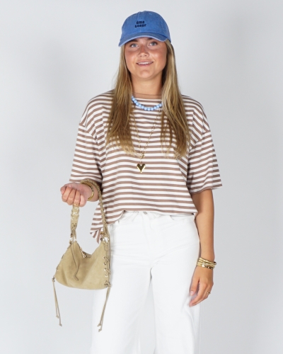 Gossip N10060 GESTREEPT T-SHIRT LOEWIE