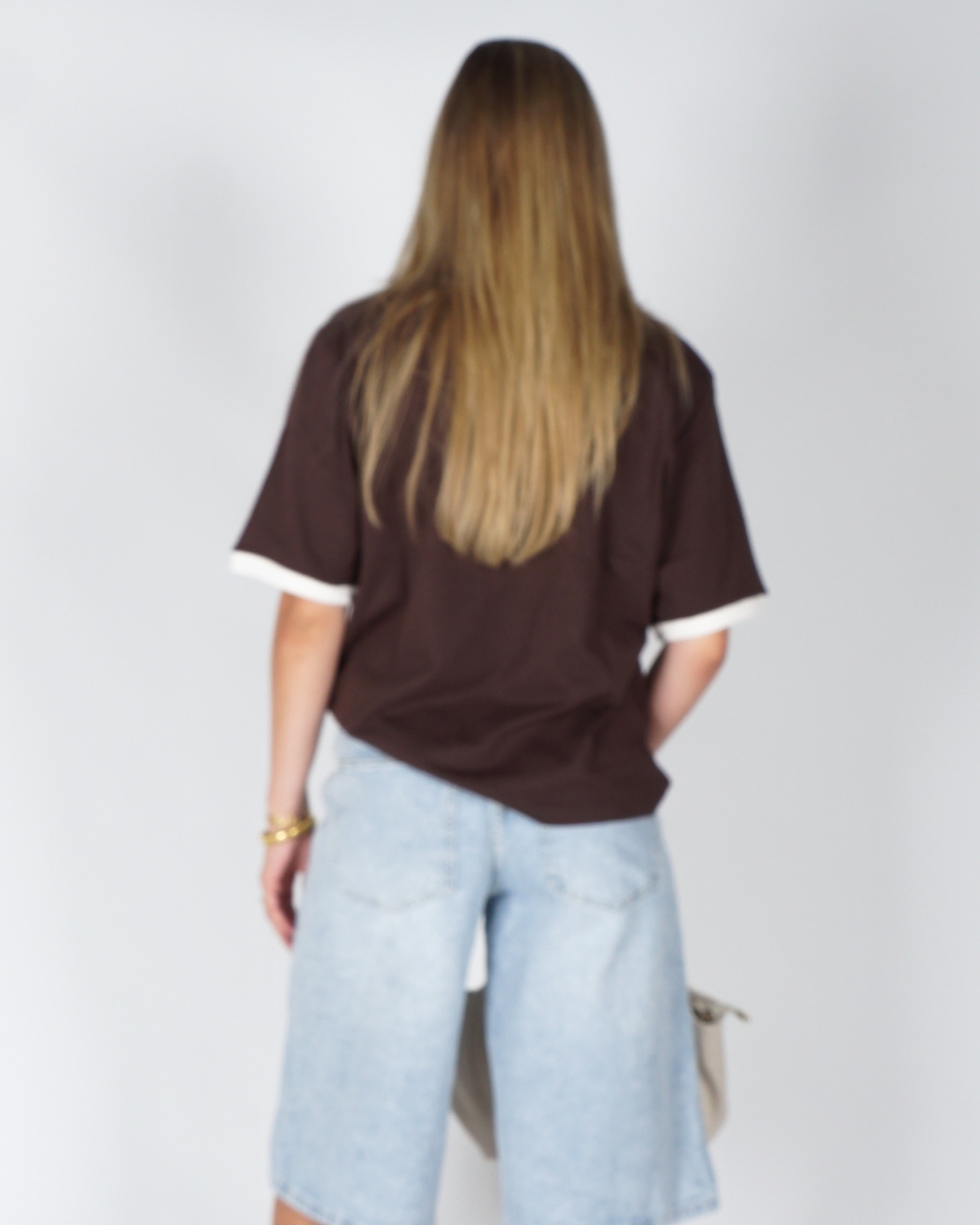 J'ADORE PARIS TSHIRT BRUIN