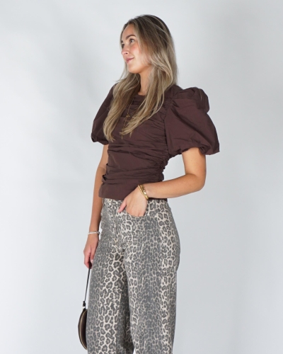 HARPER & YVE TOP NIKO Bruin