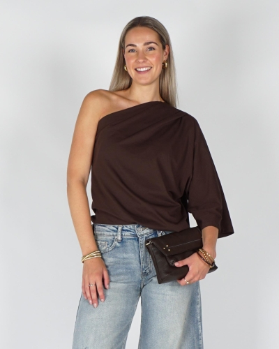 Gossip K898 ONE SHOULDER SHIRT